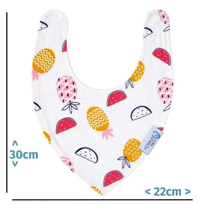 Baby Bandana Dribble Bibs Cotton Pack Of 8 - Girls-2